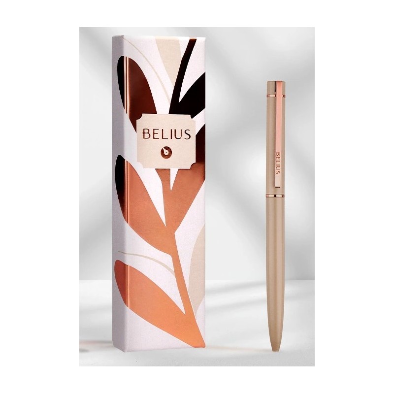 Stylo bille Rose beige