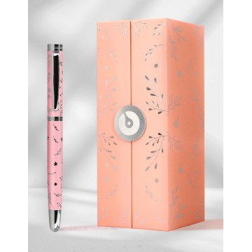 Stylo roller Bella rose