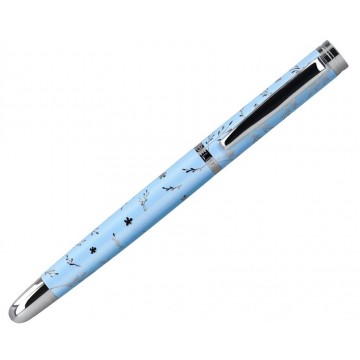 Stylo roller Bella bleu ciel