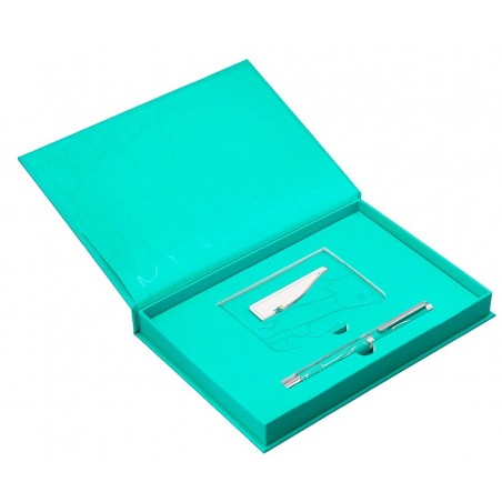 Stylo bille Cocktails Mojito+ porte-carte