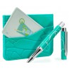 Stylo bille Cocktails Mojito+ porte-carte