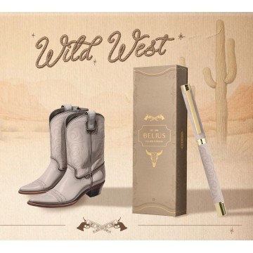 Stylo roller Wild West beige