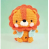 Kit crochet Minigurumi Lion Kazuo