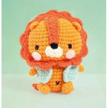 Kit crochet Minigurumi Lion Kazuo