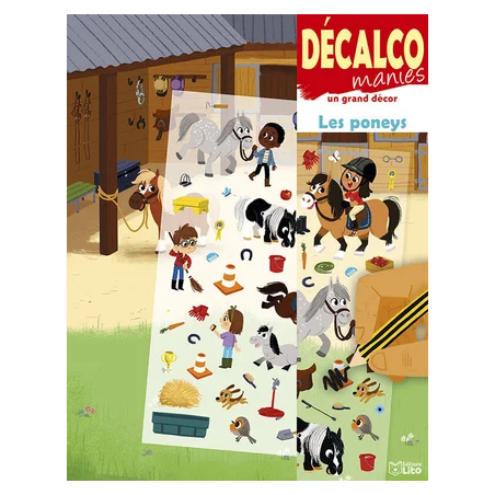 Décalcomanies - Les Poneys