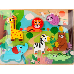 Puzzle à encastrer Animaux...