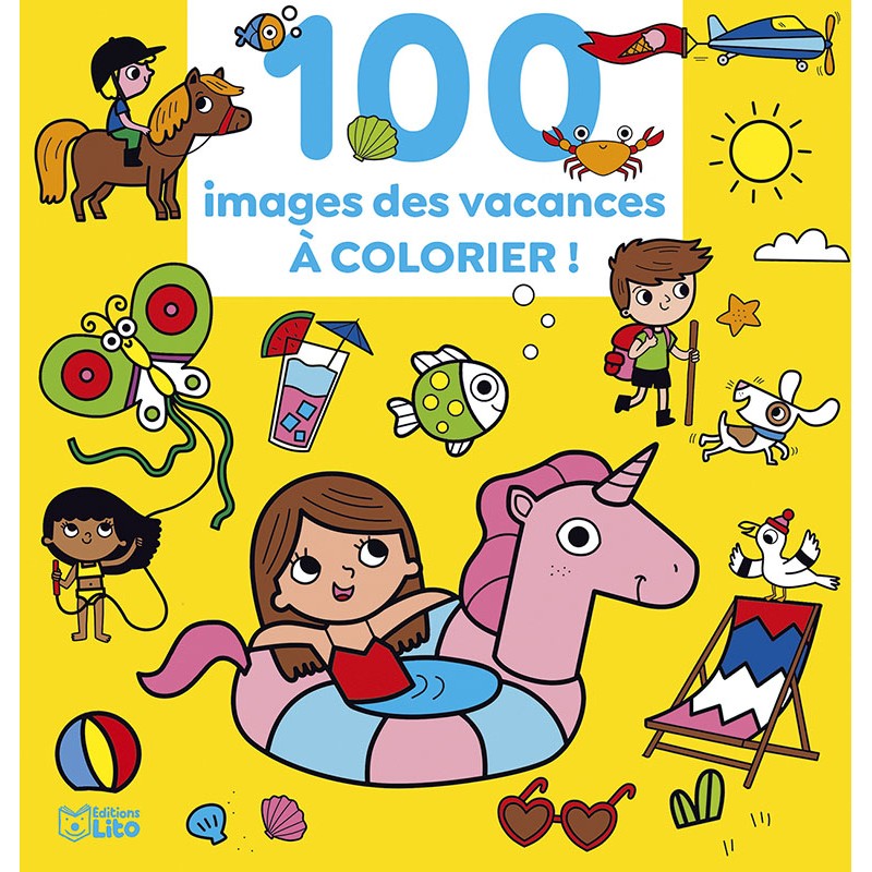 100 images à colorier - Vacances