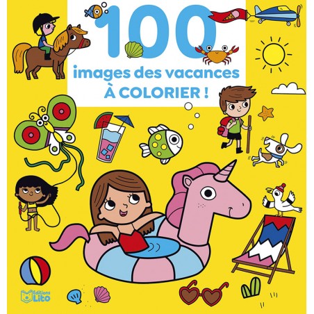 100 images à colorier - Vacances