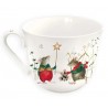 Tasse porcelaine Hiver magique