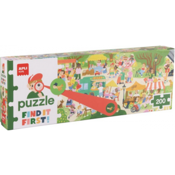 Puzzle Cherche et trouve Au marché 200p