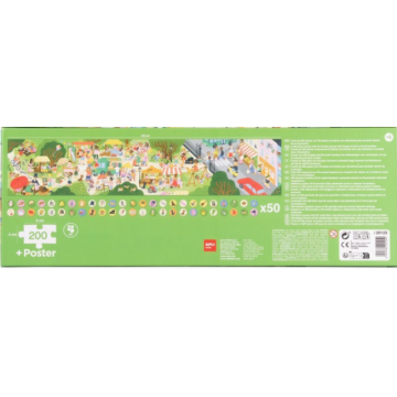 Puzzle Cherche et trouve Au marché 200p