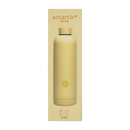 Bouteille isotherme acier inoxidable 750ml jaune