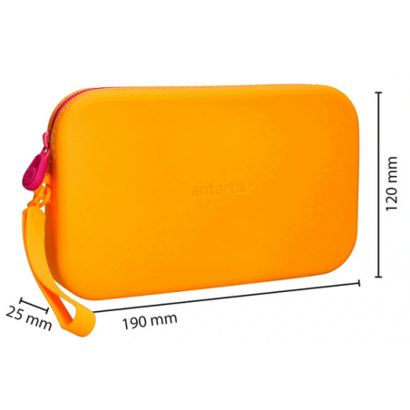 Fourre-tout plat silicone Tropical Dive 190x120x25mm Orange