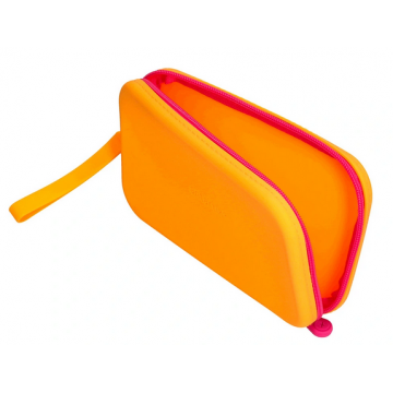 Fourre-tout plat silicone Tropical Dive 190x120x25mm Orange