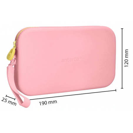 Fourre-tout plat silicone Tropical Dive 190x120x25mm Rose