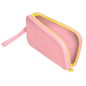 Fourre-tout plat silicone Tropical Dive 190x120x25mm Rose