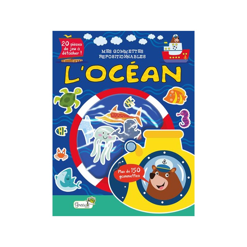 Gommettes repositionnables L'Océan