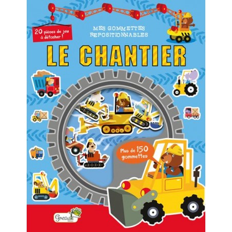 Gommettes repositionnables Le Chantier