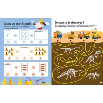 Gommettes repositionnables Le Chantier