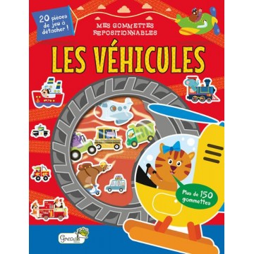 Gommettes repositionnables Les Véhicules