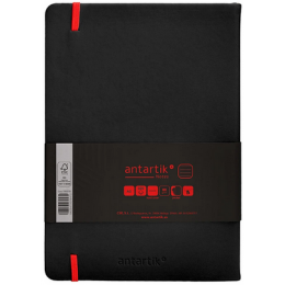 Carnet A5 ligné 80g élast....