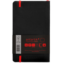 Carnet A6 uni 80g élast....