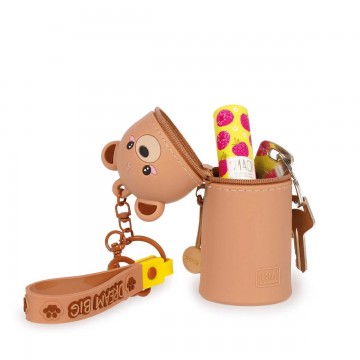 Mini Kawaii - Porte-monnaie porte-clés Teddy Bear
