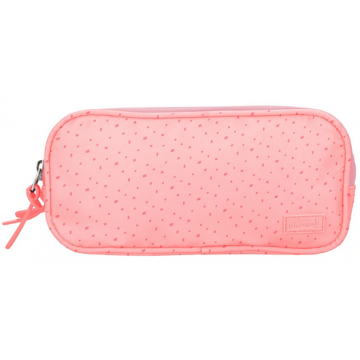 Trousse rectangle 3 comp. Rose