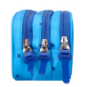 Trousse rectangle 3 comp. Bleu