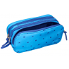 Trousse rectangle 3 comp. Bleu
