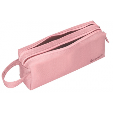 Fourre-tout rectangulaire 2 comp. Rose