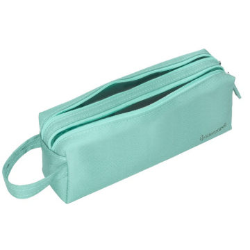 Fourre-tout rectangulaire 2 comp. Vert amande