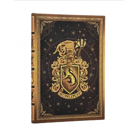 Carnet Harry Potter Midi ligné Poufsouffle