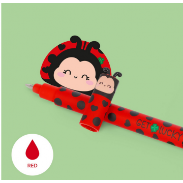 Stylo encre gel effaçable Coccinelle