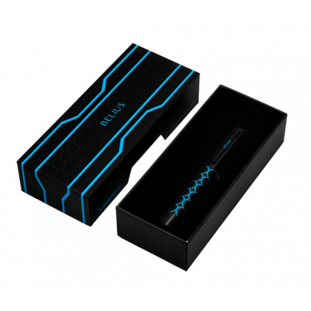 Stylo bille Legacy alu Cercles bleu