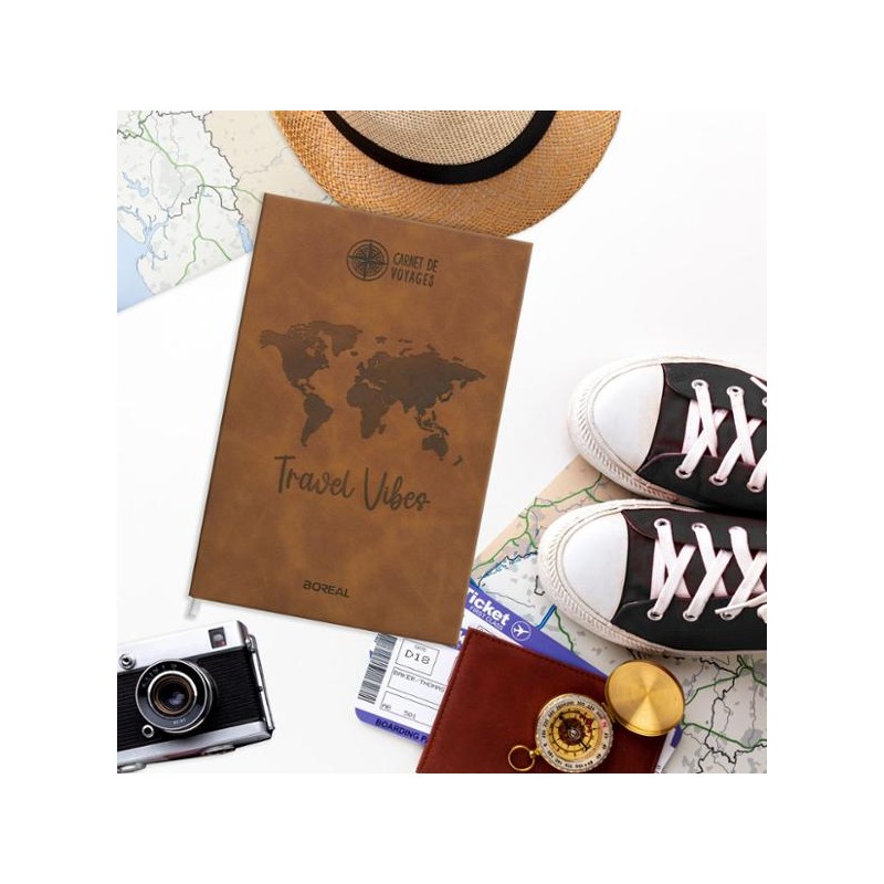 Carnet de voyages - Monde 14x21cm