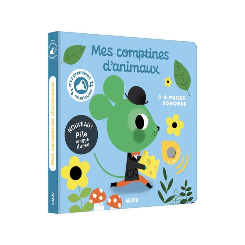 Livre sonore - Mes comptines d'animaux