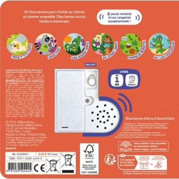 Mes premiers sonores - Mes comptines à chanter