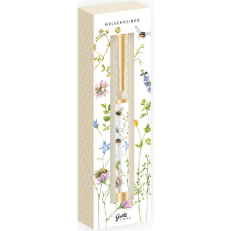 Stylo encre gel Abeilles