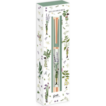 Stylo encre gel Herbes aromatiques
