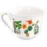 Tasse porcelaine Herbes aromatiques