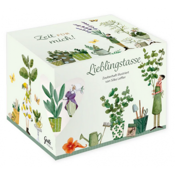 Tasse porcelaine Herbes aromatiques