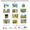 Calendrier Ratkoff spirale 19.5x19.5 2027