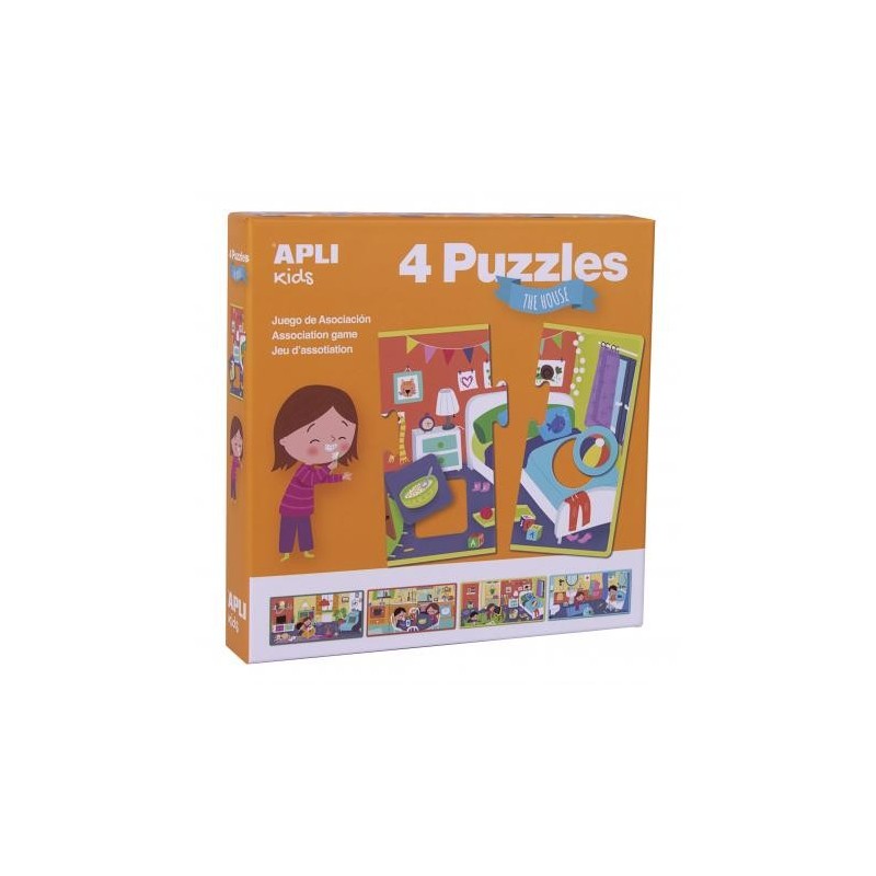 Puzzle La Maison x4