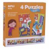 Puzzle La Maison x4