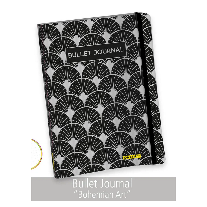 Bullet journal 96 pages dot Bohemian Art