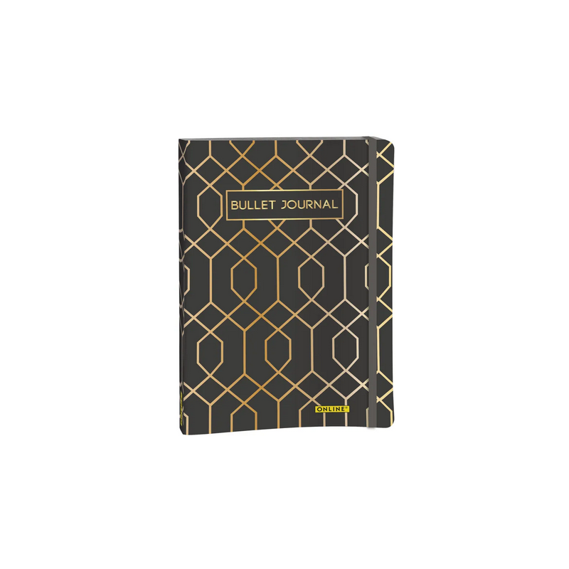 Bullet journal 96 pages dot Art Deco