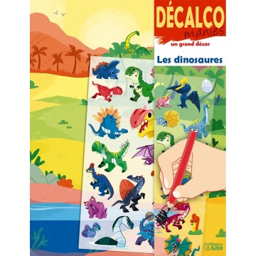 Décalcomanies - Les dinosaures