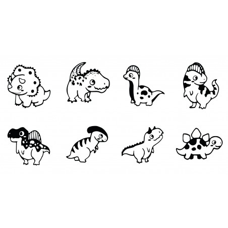 Tampon bambino Dinosaure