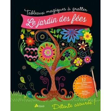 Tableaux magiques à gratter - Le jardin des Fées